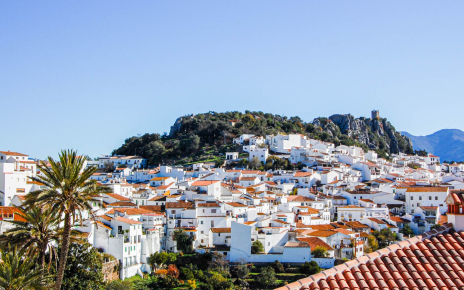 Your holiday village, Gaucin, with bars, restaurants, shops etc